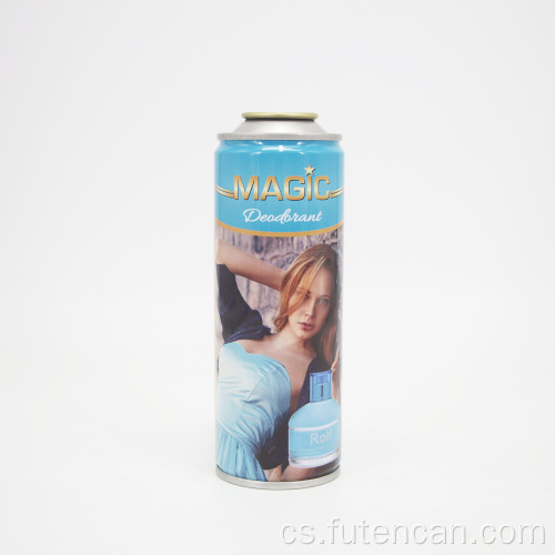 200ml aerosolová plechovka na tělový sprej